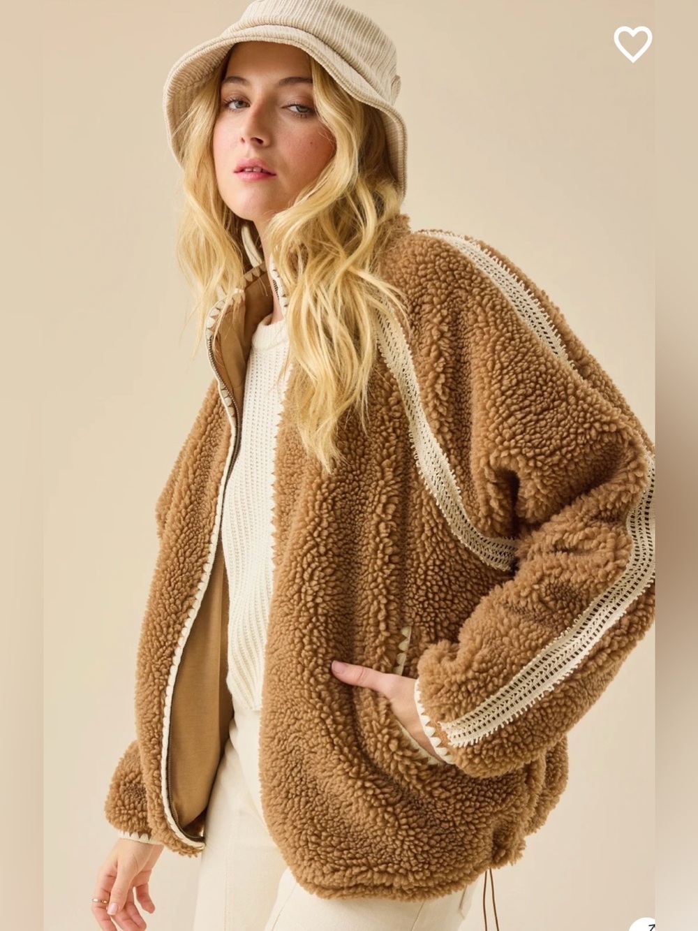 Altar’d State Joey Sherpa Jacket